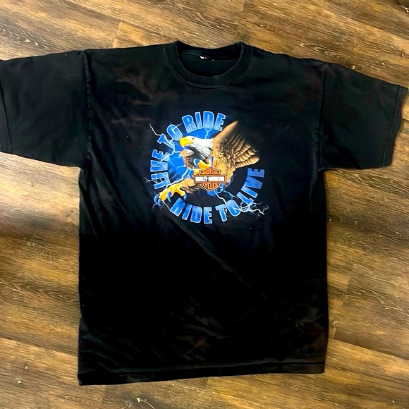 Tops - Oversized vintage Harley tee